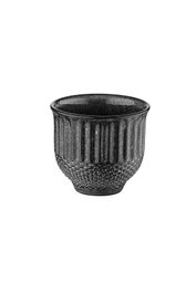 Hermia Taza de Porcelana Negra de 300 cc